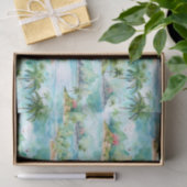 Palm Summer Tissue Paper Seidenpapier (Geschenk)