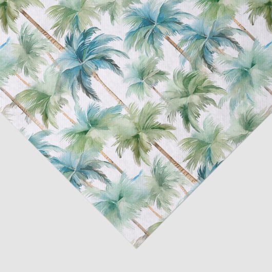 Palm Summer Tissue Paper Seidenpapier (Ausschnitt)