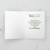 Palm Sunday Blessings Hosanna Karte (Innenseite)