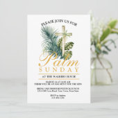 Palm Sunday Einladung (Stehend Vorderseite)