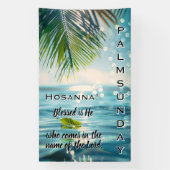 Palm Sunday Hosanna Scripture  Banner (Vertikal)