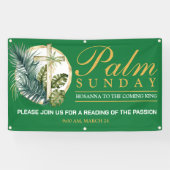 Palm Sunday Outdoor Banner (Horizontal)
