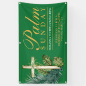 Palm Sunday Outdoor Hanging Banner (Vertikal)