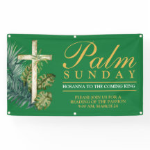 Palm Sunday Outdoor Hanging