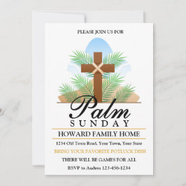 Palm Sunday Party Einladung