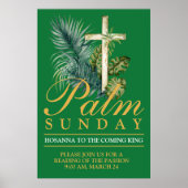 Palm Sunday Poster (Vorne)