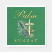 Palm Sunday Serviette (Vorderseite)