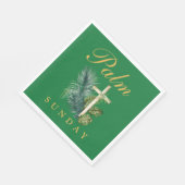 Palm Sunday Serviette (Ecke)