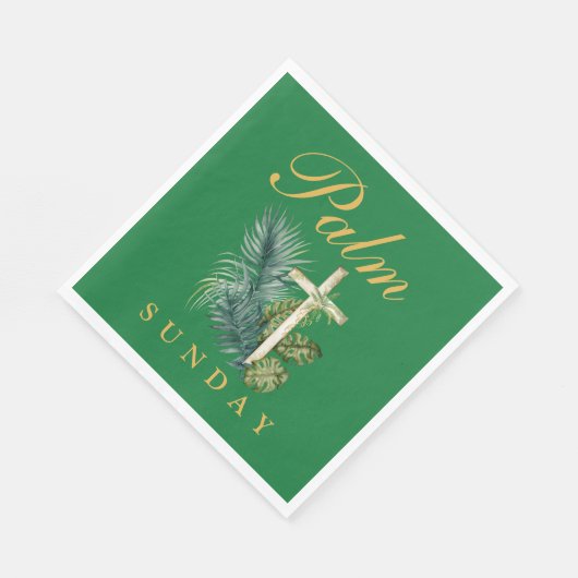 Palm Sunday Serviette (Ecke)