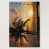 Palm Sunset Jigsaw Puzzle (Vertikal)