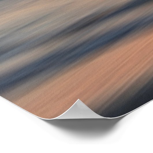 Palm Sunset Poster (Ecke)