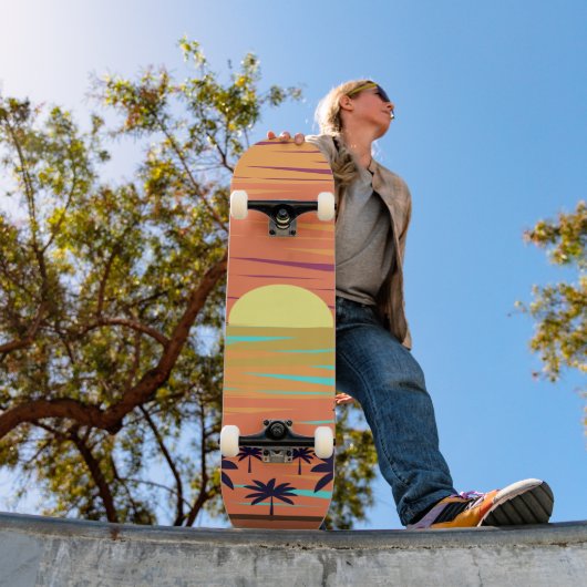 PALM SUNSET SKATEBOARD (Außenbereich 1)
