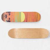 PALM SUNSET SKATEBOARD (Horizontal)