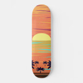 PALM SUNSET SKATEBOARD (Vorderseite)