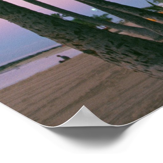 Palm Tree 2 Poster (Ecke)