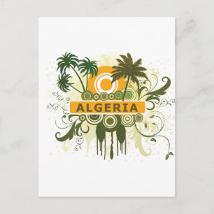 Palm Tree Algeria Postkarte
