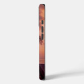 Palm Tree and Boat Beach Sunset Case-Mate iPhone Hülle (Rückseite / Links)