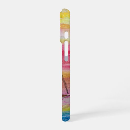 Palm Tree and Sailboat iPhone Hülle (Linke Seite)