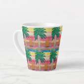 Palm Tree and Sailboat Milchtasse (Linke Ecke)