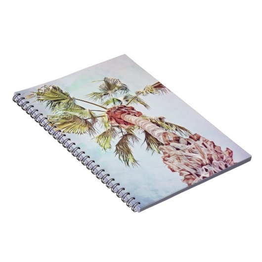 Palm Tree Art Journal Notizblock (Rechte Seite)