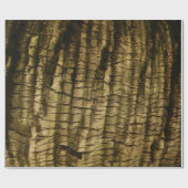 Palm Tree Bark Geschenkpapier (Flach)