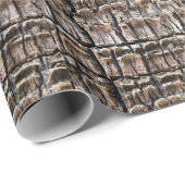 Palm Tree Bark Geschenkpapier (Rolleneckpunkt)