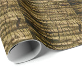 Palm Tree Bark Geschenkpapier (Rolleneckpunkt)