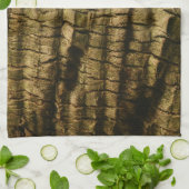 Palm Tree Bark Geschirrtuch (Gefaltet)