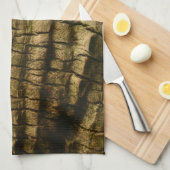 Palm Tree Bark Geschirrtuch (Viertel Falte)