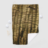Palm Tree Bark Golfhandtuch (Insitu)