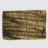 Palm Tree Bark Golfhandtuch (Horizontal)