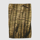Palm Tree Bark Golfhandtuch (Vorderseite)