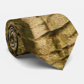Palm Tree Bark Krawatte (Gerollt)