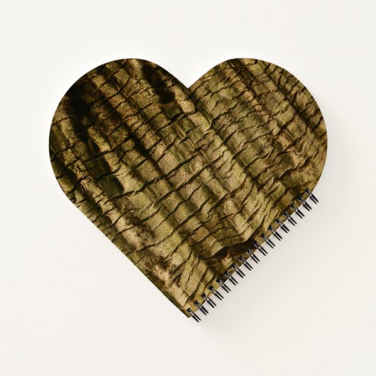 Palm Tree Bark Notizblock (Rückseite)