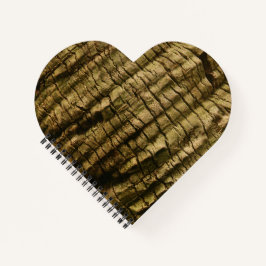 Palm Tree Bark Notizblock