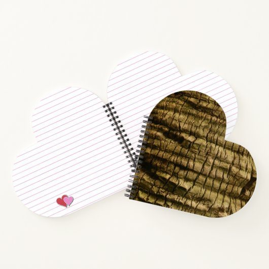 Palm Tree Bark Notizblock (Innenseite)