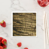 Palm Tree Bark Serviette (Beispiel)