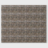 Palm Tree Bark Texture Geschenkpapier (Flach)