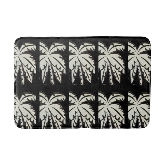 Palm Tree Bath Mat Badematte (Vorderseite)