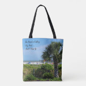 Palm Tree Beach Bag Tasche (Rückseite)