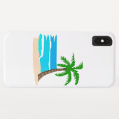 Palm Tree Beach Case-Mate iPhone Hülle (Rückseite (Horizontal))