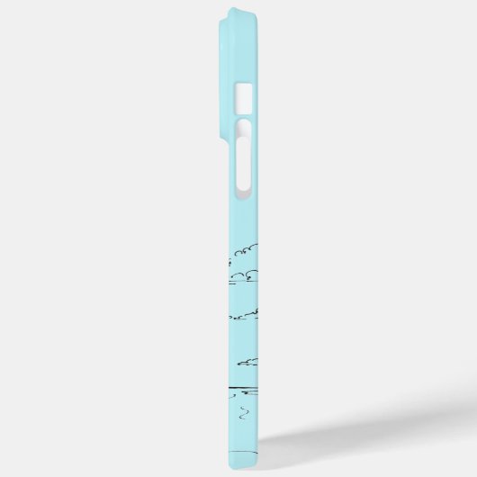 Palm Tree Beach Case-Mate iPhone Hülle (Rückseite / Links)