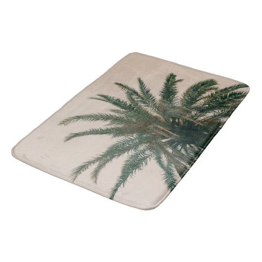 Palm Tree Beach Dream #6 #wall #art Badematte (Schrägansicht)