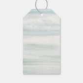 Palm Tree Beach Hochzeitungs-Begrüßungstasche Geschenkanhänger (Rückseite)