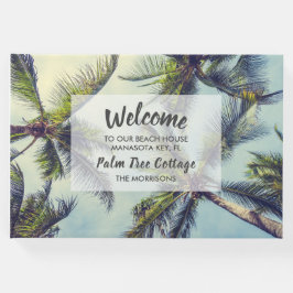 Palm Tree Beach House Zuhause - Willkommen Gästebuch