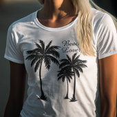 Palm Tree Beach Lover Tropical T-Shirt
