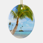 Palm Tree Beach Ornament (Rechts)
