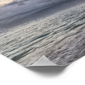 Palm Tree Beach Tropical Island Poster (Ecke)