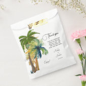 Palm Tree Beach Wedding Geschenktütchen (Versiegelt)