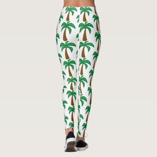 Palm Tree - Benutzerdefinierte Leggings (Rückseite)